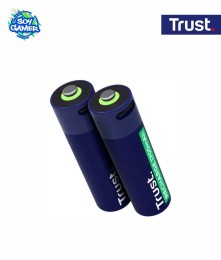 Pila Recargable Trust Doble A Blister x2