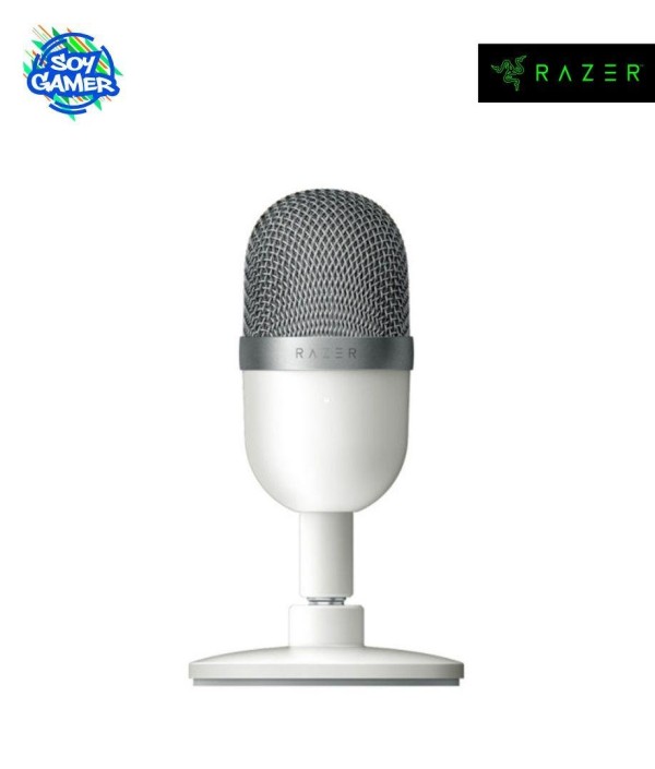 Microfono Razer Seiren Mini Ultra Mercury Blanco