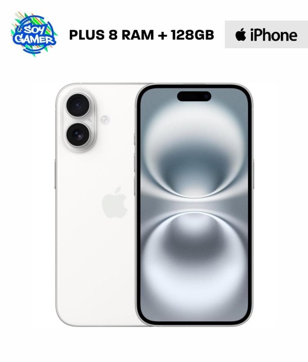 Celular Iphone 16 PLUS 128GB Blanco