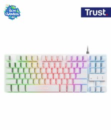Teclado Trust TKL Thado Blanco