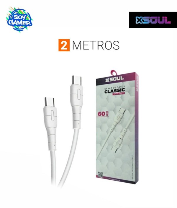 Cable Cargador Soul C a C 2M