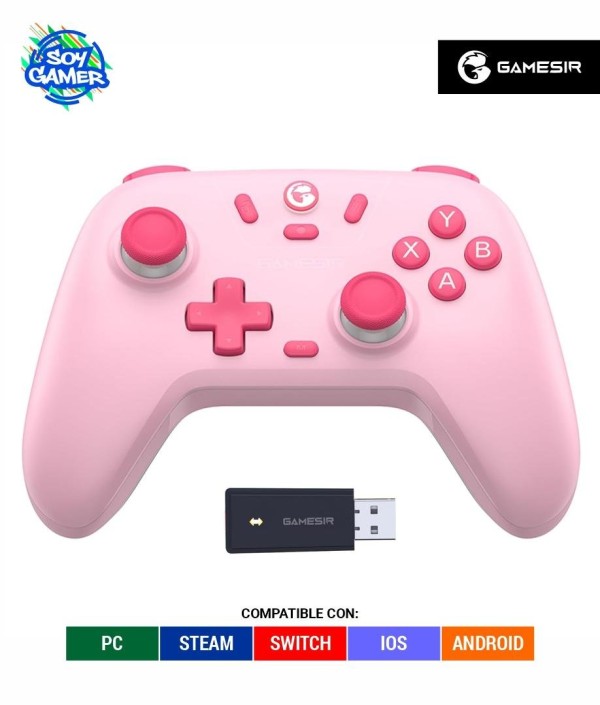 Joystick Gamesir Nova Lite Multiplataforma Rosa