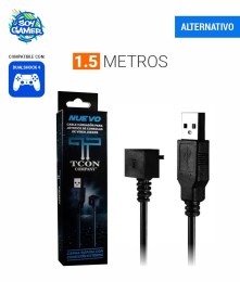 Cable Cargador de Joystick Puerto Externo 1.5mts PS4