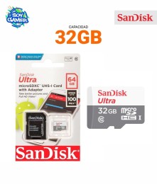Memoria Micro SD 32GB Sandisk