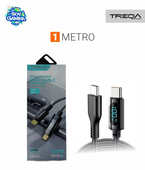 Cable Treqa C A C 1 mts C/Visor