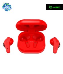 Auricular PC VSG Aureus Inalambrico Rojo