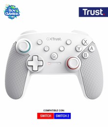 Joystick Trust Muta GXT 1246W Blanco Switch Inalambrico
