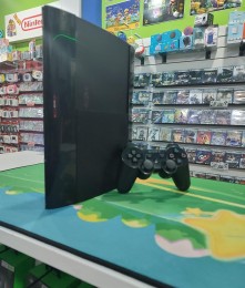 USADA Consola PS3 Super Slim 500 GB + Joystick + 60 Juegos