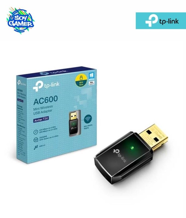 Adaptador TP-Link T2UN Wifi USB AC600 BT