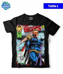 Remera RU355 The Boys Negra L