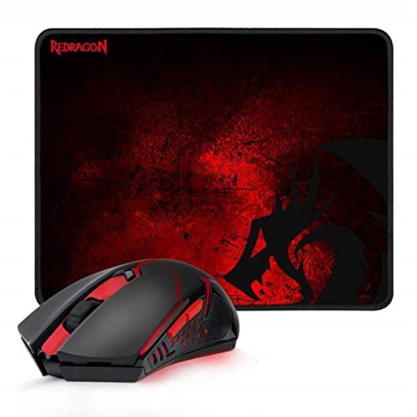 Combo Redragon Mouse + Mousepad M601WL-BA