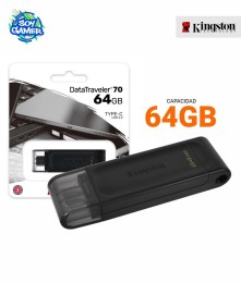 Pendrive DT70 64GB Kingston Type C