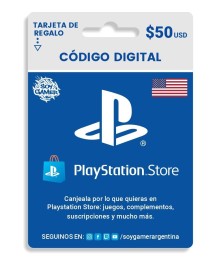 PSN 50 USD CUENTA USA PS4 - PS5