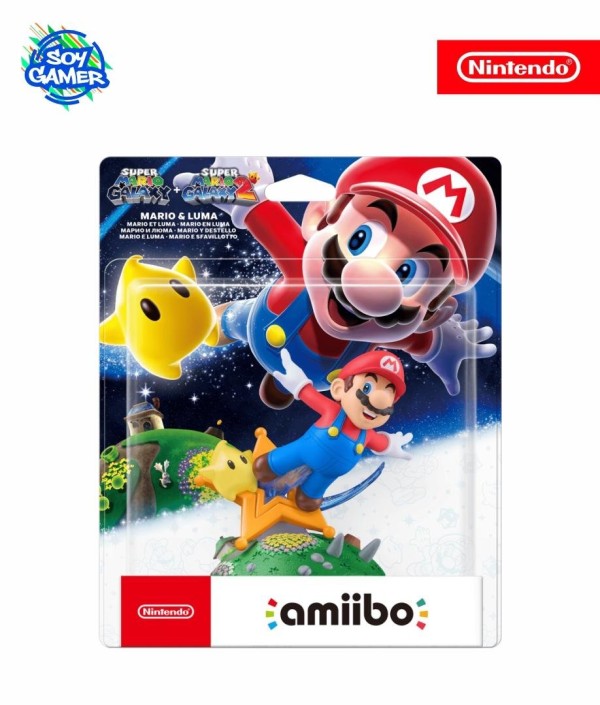 Figura Amiibo Mario Galaxy Nintendo