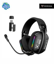 Headset Onikuma GT808 RGB BT Negro