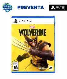 PREVENTA Marvels Wolverine PS5 (LANZAMIENTO 15/09/26]