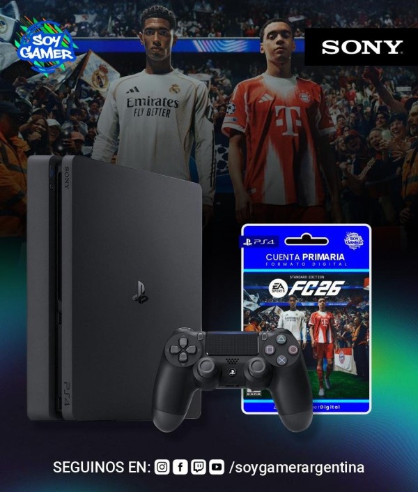 Consola PS4 Slim 1TB + DIGITAL FC 26