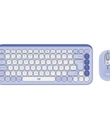 Combo Logitech Inalambrico POP Icon Lila