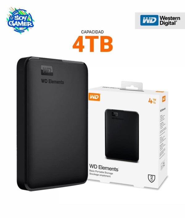 Disco Externo Elements 4TB WD