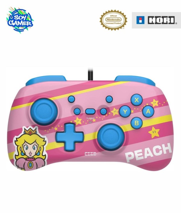Joystick Minipad Peach Rosa Switch