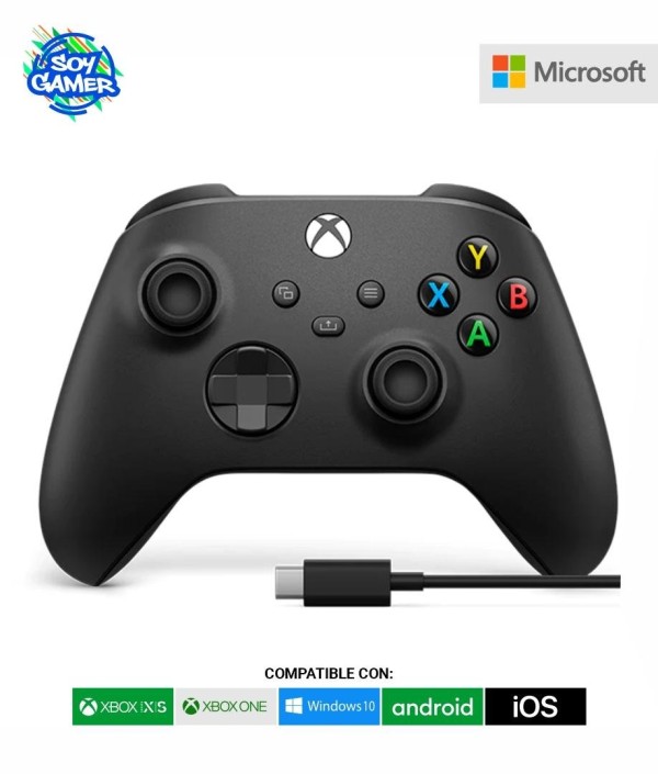 Joystick Xbox Series Negro + Cable