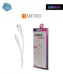 Cable Cargador Soul USB a Lightning Iphone 1mt