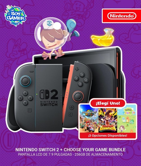 Consola Nintendo Switch 2 Choose Your Game Bundle