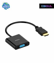 Adaptador Soul VGA HDMI c/Audio