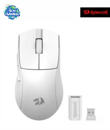 Mouse Redragon M916W King PRO 4K Blanco