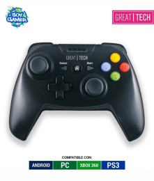 Joystick Pc Great Tech Gamepad Inalambrico