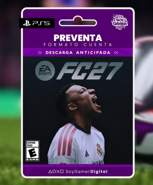 PREVENTA PRIMARIA FC 27 Descarga Anticipada PS5 (Lanzamiento 18-09-26]