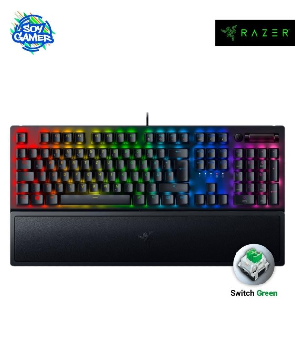 Teclado Razer Blackwidow Mecanico V3 Green