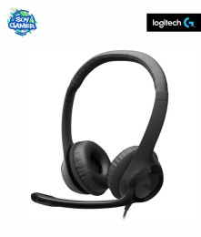 Headset Logitech H390 Negro