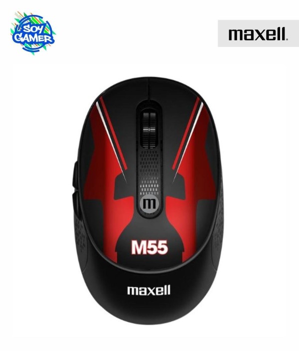 Mouse Maxell Race Edit Silent Click USB/C M60 Negro