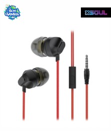 Auricular Soul S89 3.5mm Rojo