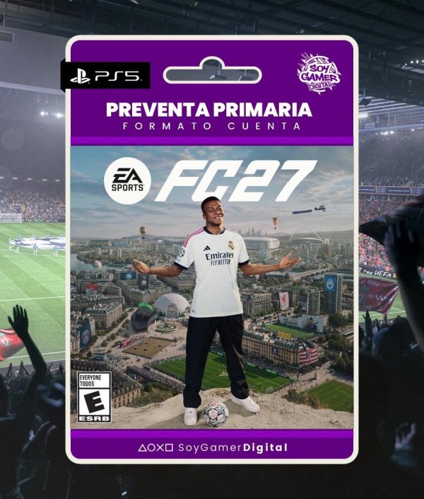 PREVENTA PRIMARIA FC 27 PS5 (Lanzamiento 25-09-26]