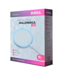Cargador Inalambrico Soul S50 Led Light 15w