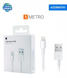 Cable USB a Lighting Iphone 1mt