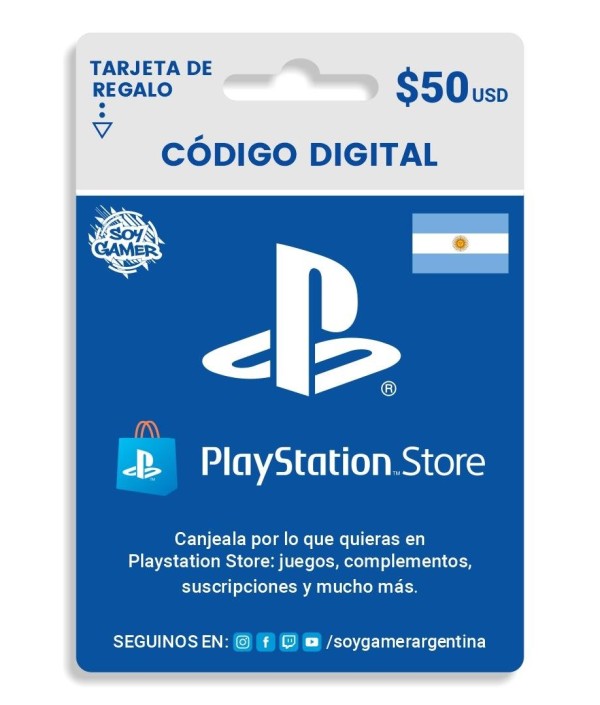 PSN 50 USD CUENTA ARGENTINA PS4 - PS5