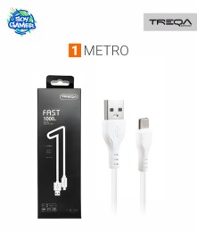 Cable Treqa USB a C 1mts