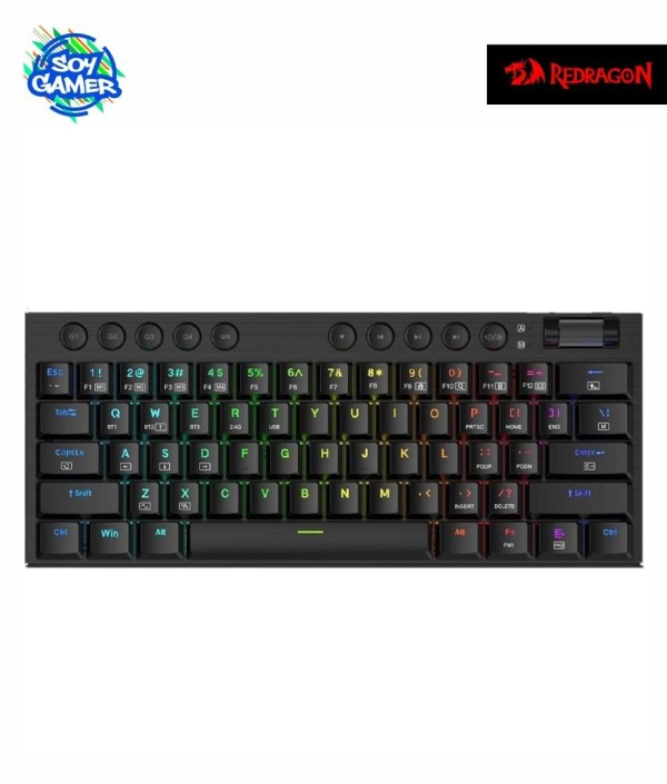 Teclado Redragon K632 PRO RGB Horus Mini Pro Negro