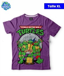 Remera RU217 Tortuga Ninja Violeta XL