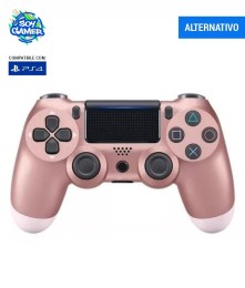 Joystick GENÉRICO Double PS4 Rosa Gold