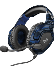 Headset Trust Forze GXT488 Azul Camuflado