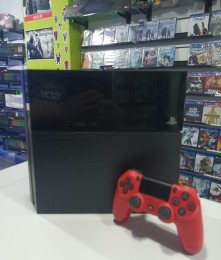 USADA Consola PS4 FAT 500GB + Joystick Rojo Ps4