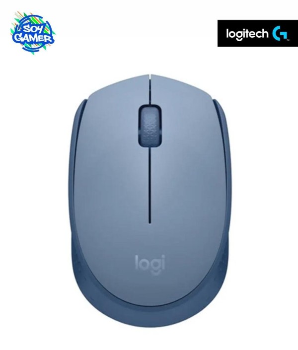 Mouse Logitech M170 Gris y Azul