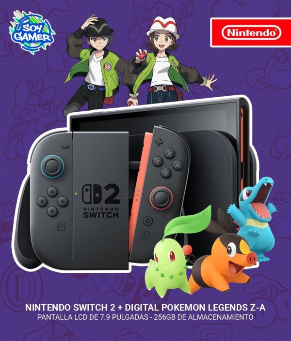 Consola Nintendo Switch 2 + Pokemon Legends ZA