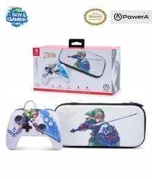 Combo Joystick PowerA + Funda Zelda Switch