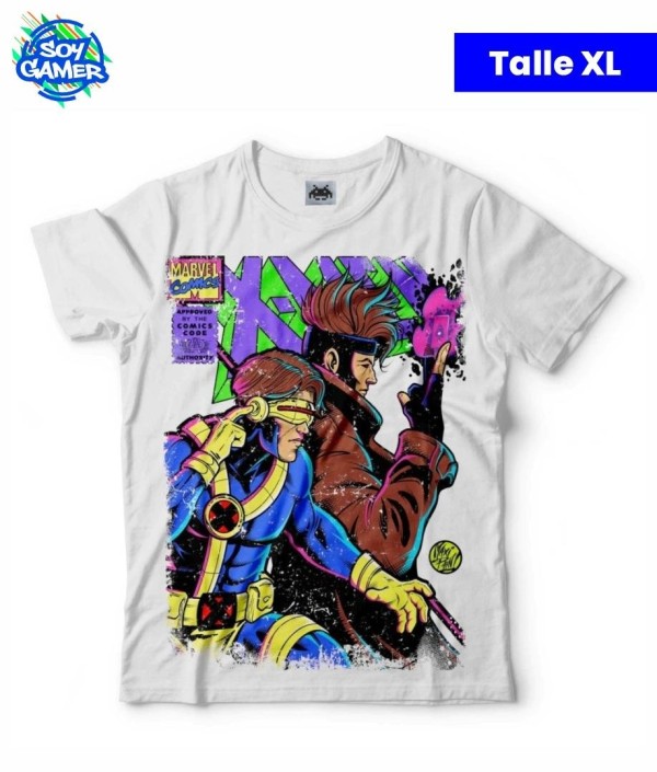 Remera RU226 X Men Blanca XL