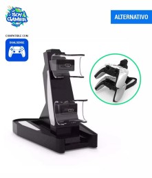 Base Cargadora Dual Vertical PS5